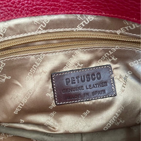 Red Petusco bag from Spain for your pleasure - Picture 2 of 9